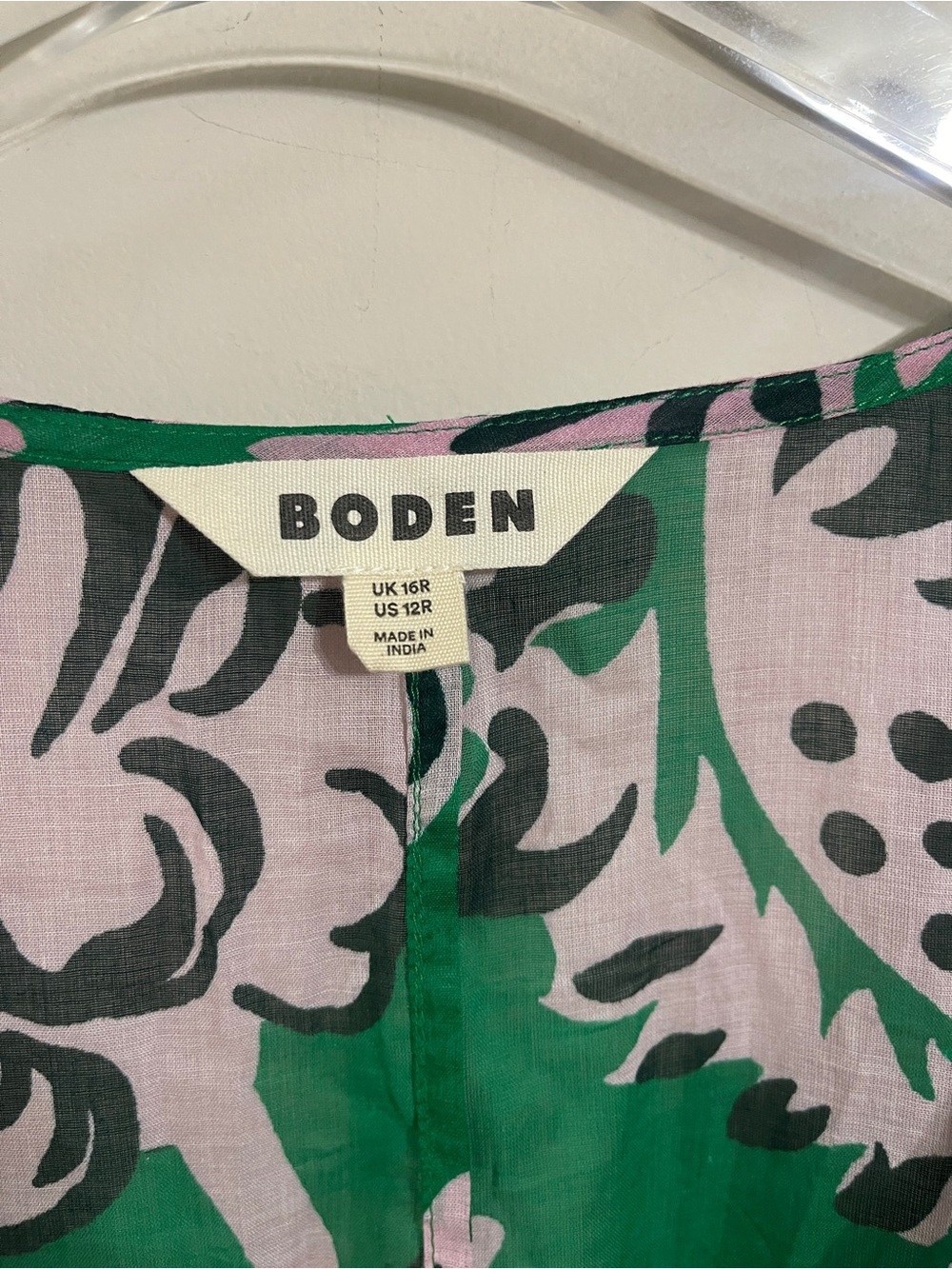 Boden Fiesta and Orchid Sarah Kaftan Maxi Dress - Picture 4 of 4